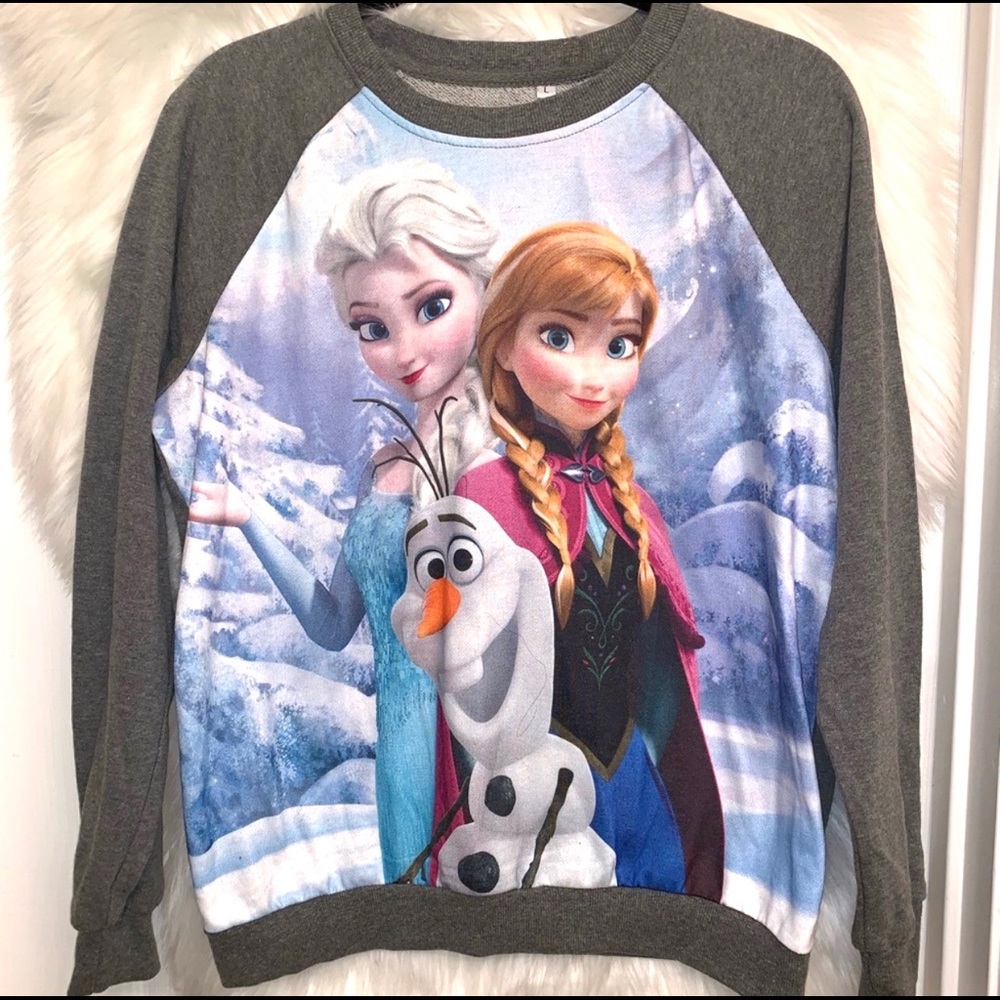Disney frozen sweater size L